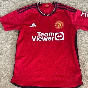 Adidas Manchester United Red Jersey